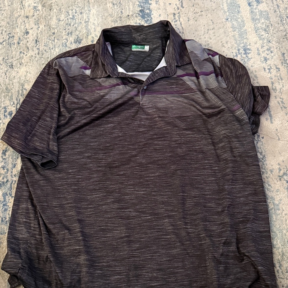 Men's Gray Polo Shirt